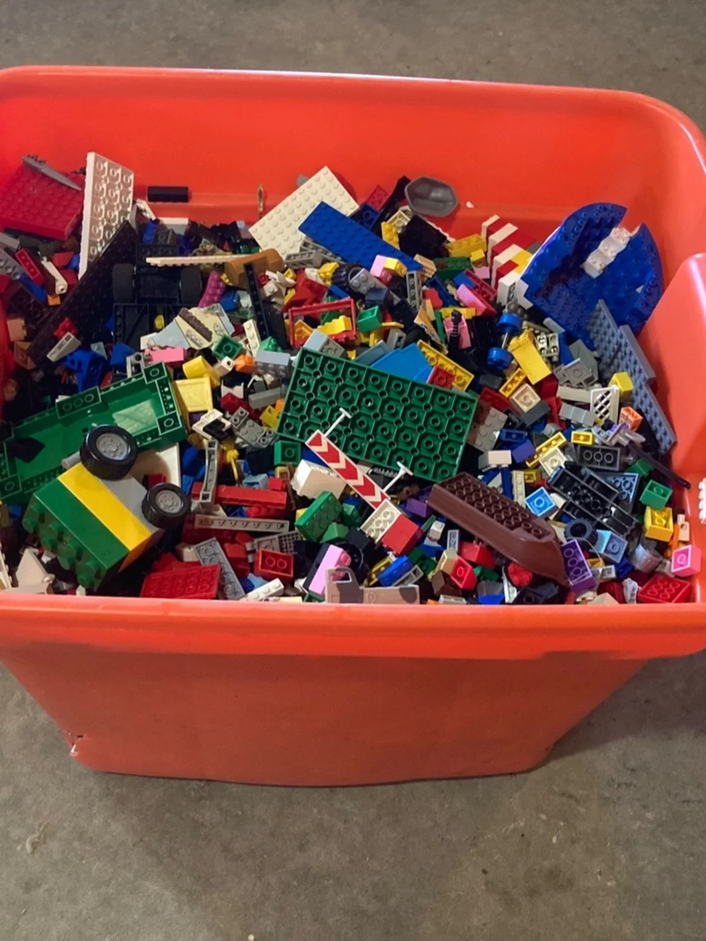 Bulk LEGO 1 Pound Lot Bricks Plates Studs Wheels Kids Toys MULTIPLE AVAILABLE